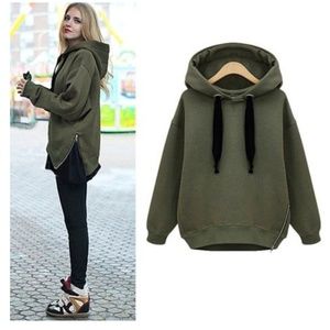 NEW Olive Green Hoodie